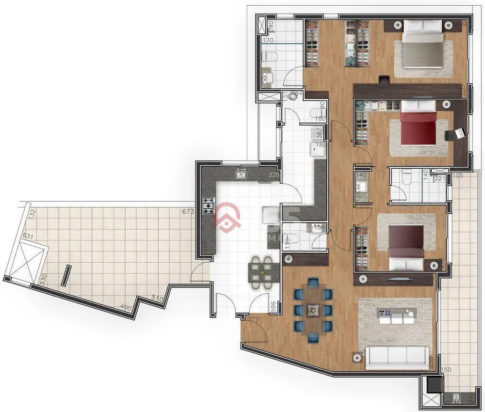 Apartamento, 3 quartos, 145 m² - Foto 9