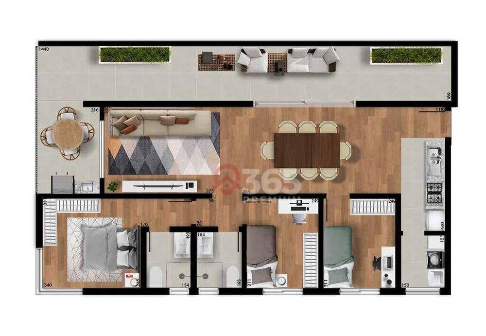 Apartamento, 2 quartos, 59 m² - Foto 13