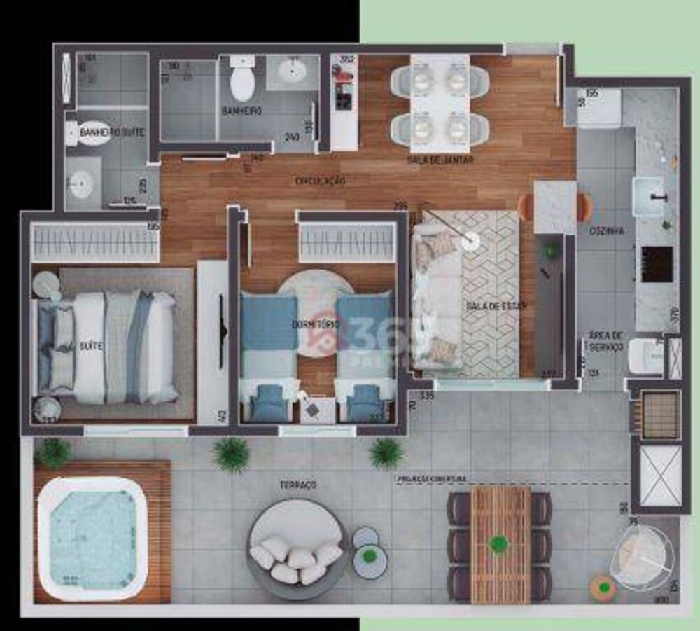 Apartamento, 3 quartos, 73 m² - Foto 12