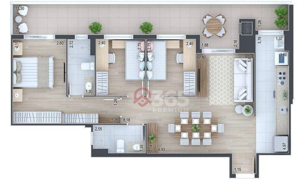 Apartamento, 3 quartos, 83 m² - Foto 11