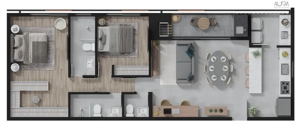Apartamento, 3 quartos, 136 m² - Foto 14