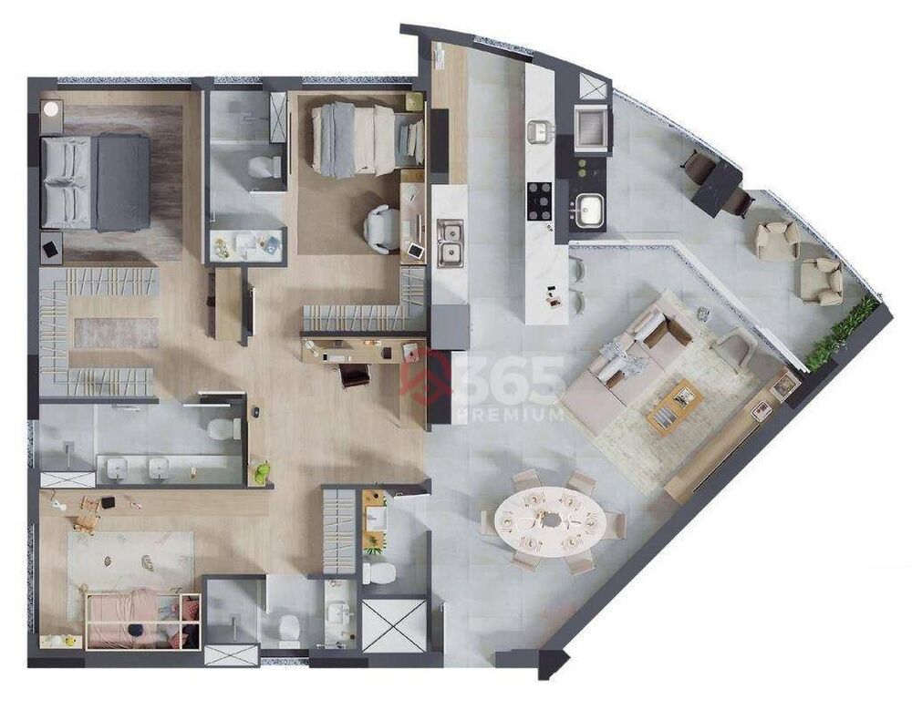 Cobertura, 2 quartos, 138 m² - Foto 9
