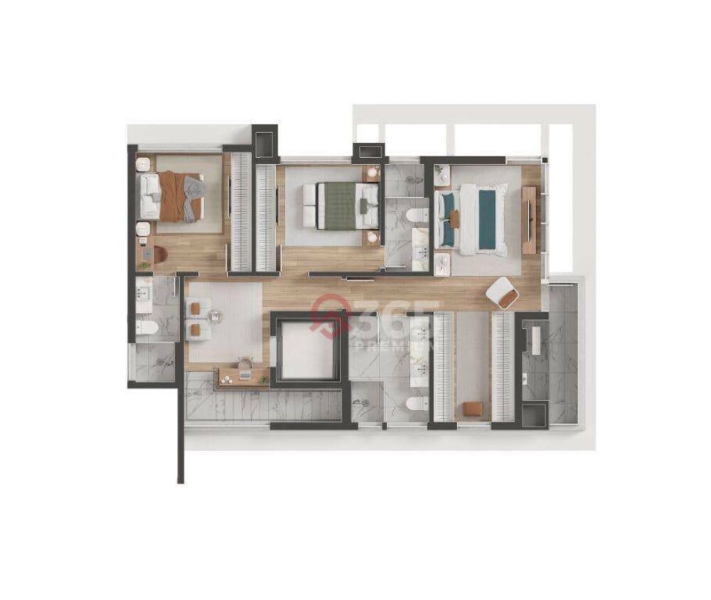 Cobertura à venda com 3 quartos, 330m² - Foto 13