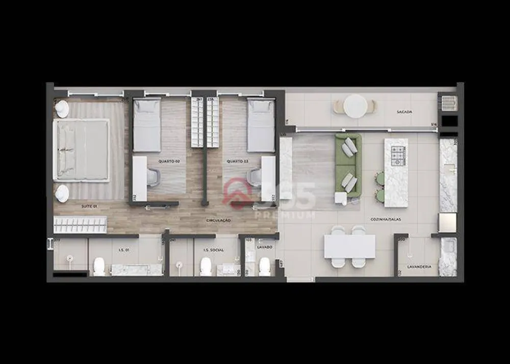 Cobertura, 3 quartos, 183 m² - Foto 26