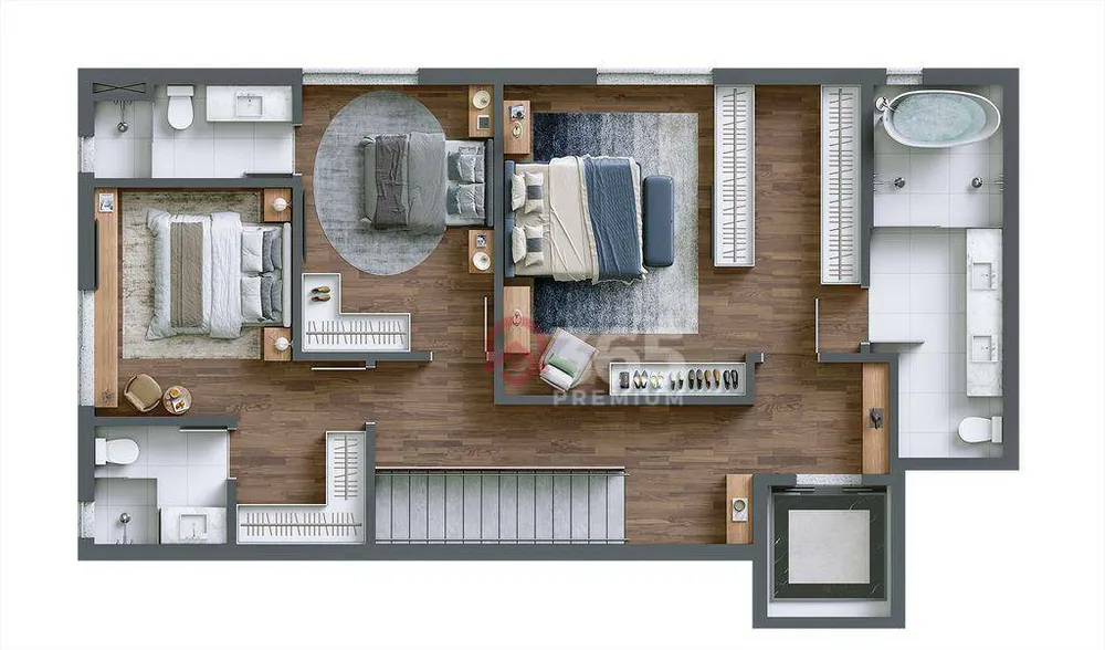Apartamento, 3 quartos, 225 m² - Foto 35