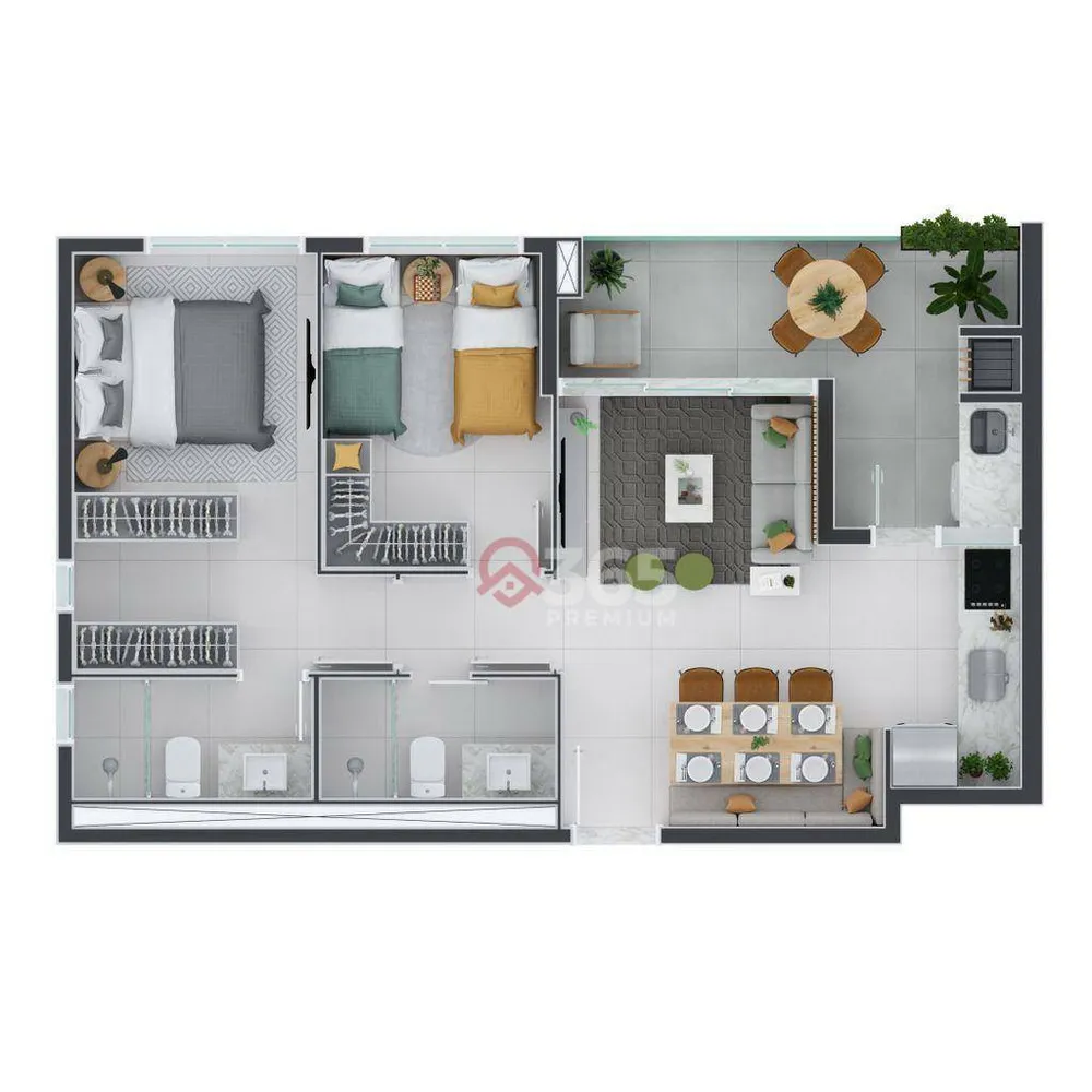 Apartamento, 2 quartos, 60 m² - Foto 20