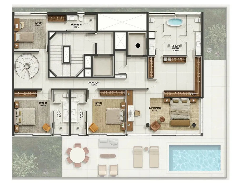 Apartamento, 3 quartos, 249 m² - Foto 10