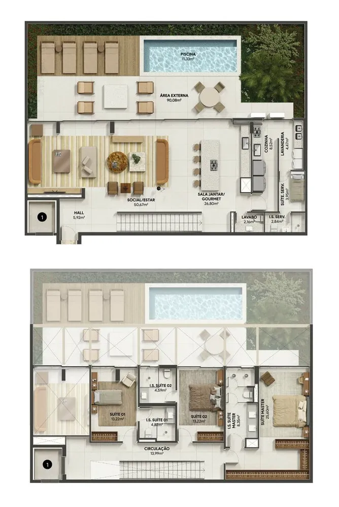 Apartamento, 3 quartos, 249 m² - Foto 11