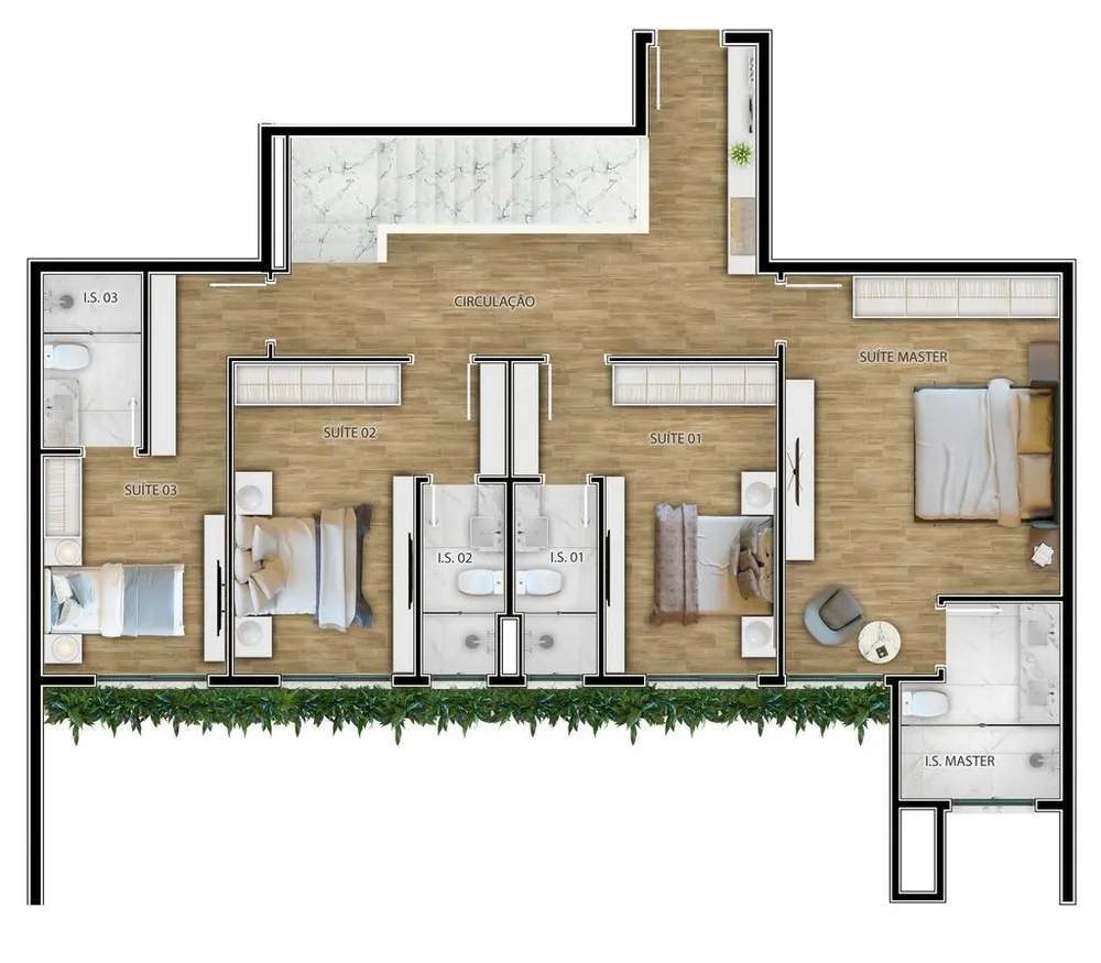 Apartamento, 3 quartos, 159 m² - Foto 11