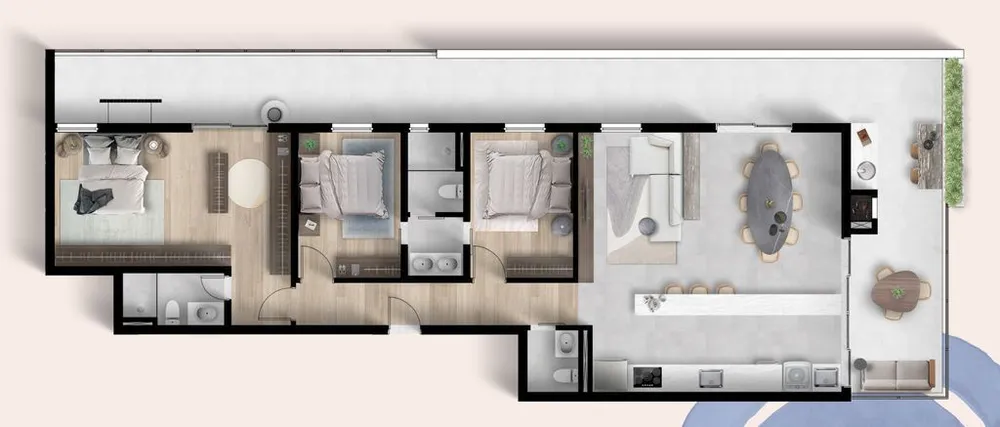 Apartamento, 4 quartos, 137 m² - Foto 6