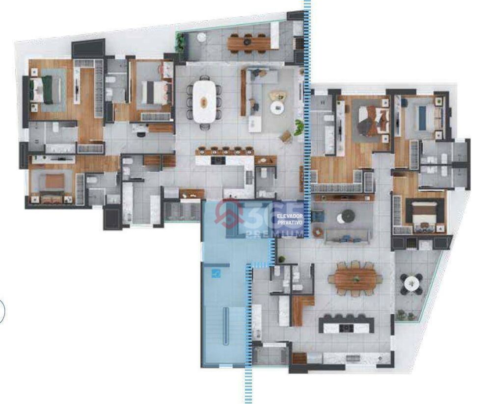 Apartamento à venda com 3 quartos, 181m² - Foto 16
