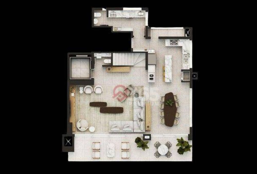 Apartamento, 3 quartos, 200 m² - Foto 2
