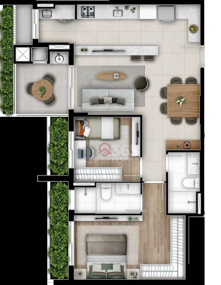 Apartamento, 2 quartos, 74 m² - Foto 27