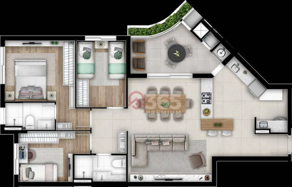 Apartamento, 2 quartos, 74 m² - Foto 21