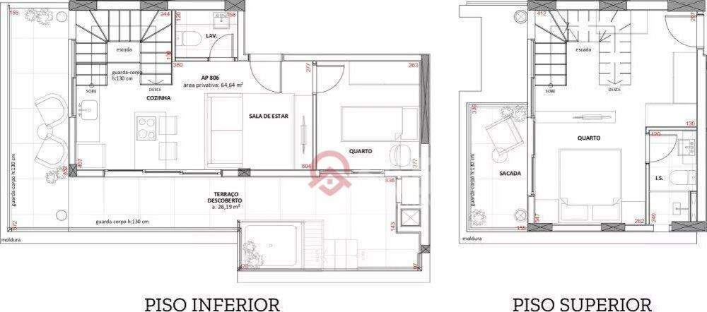 Cobertura à venda com 1 quarto, 73m² - Foto 15