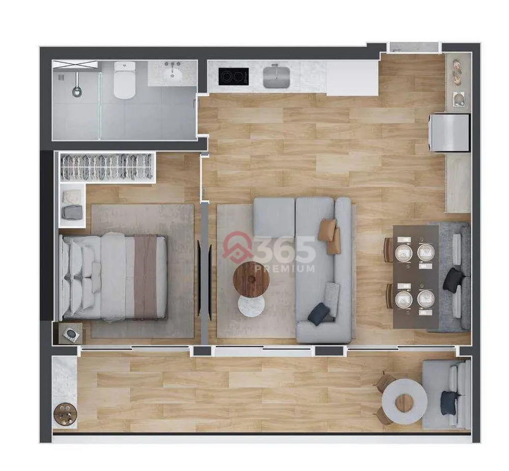 Loft, 39 m² - Foto 9