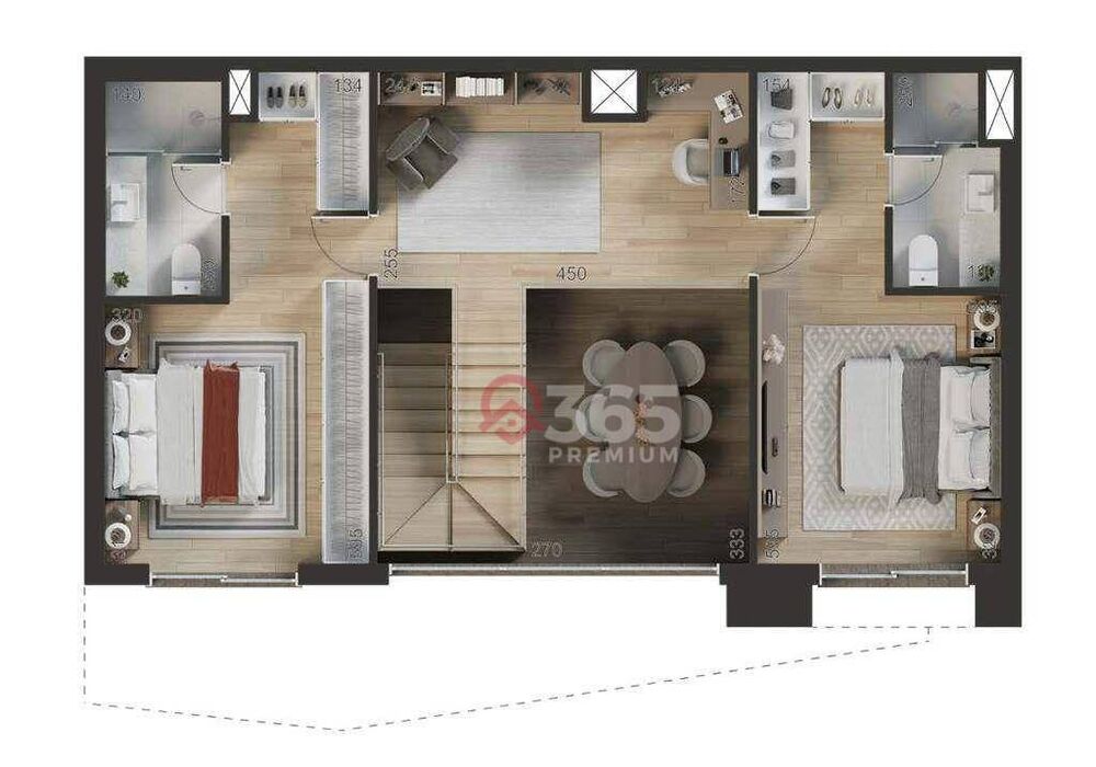 Apartamento à venda com 1 quarto, 70m² - Foto 19