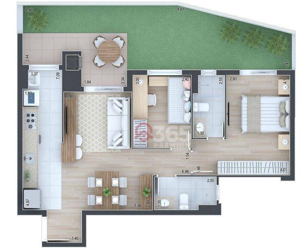 Apartamento à venda com 3 quartos, 161m² - Foto 18
