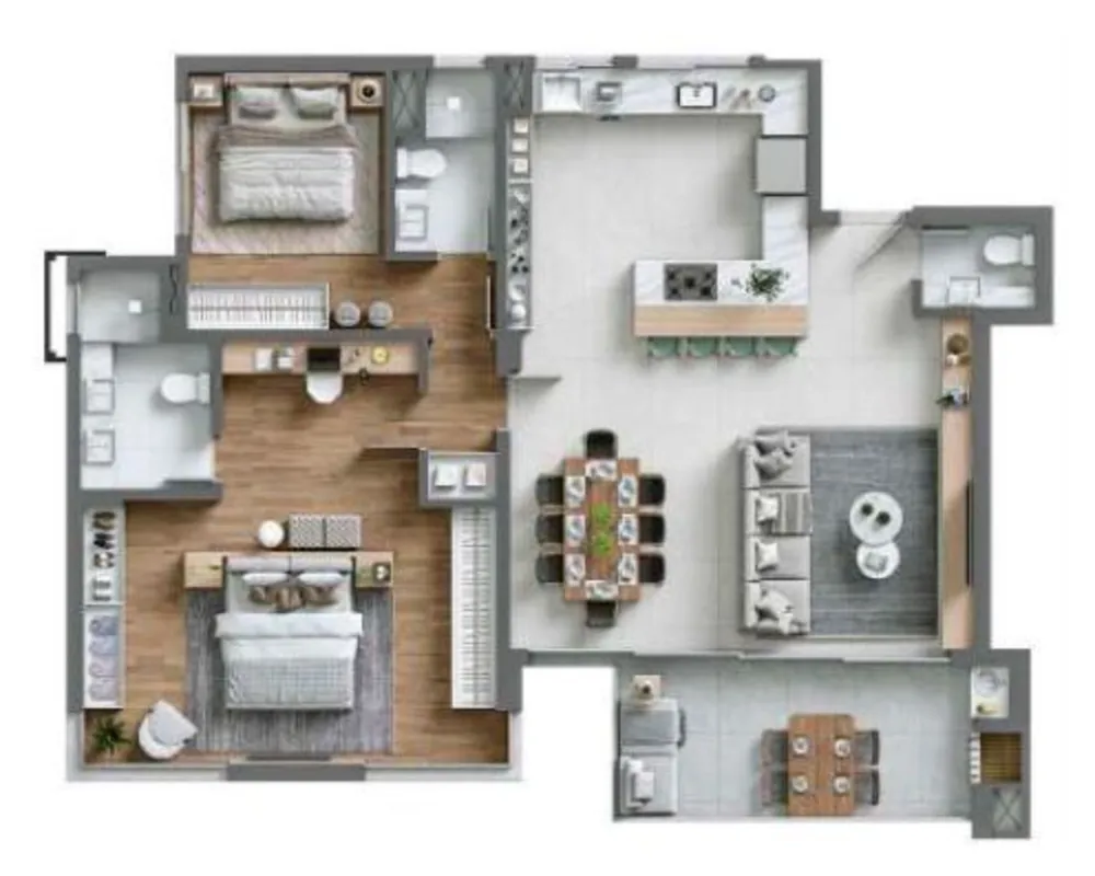 Apartamento, 3 quartos, 183 m² - Foto 9