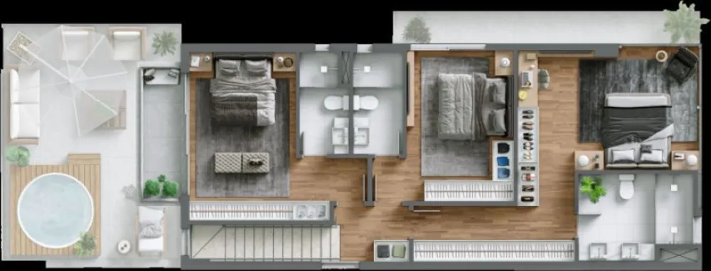 Apartamento, 3 quartos, 183 m² - Foto 4