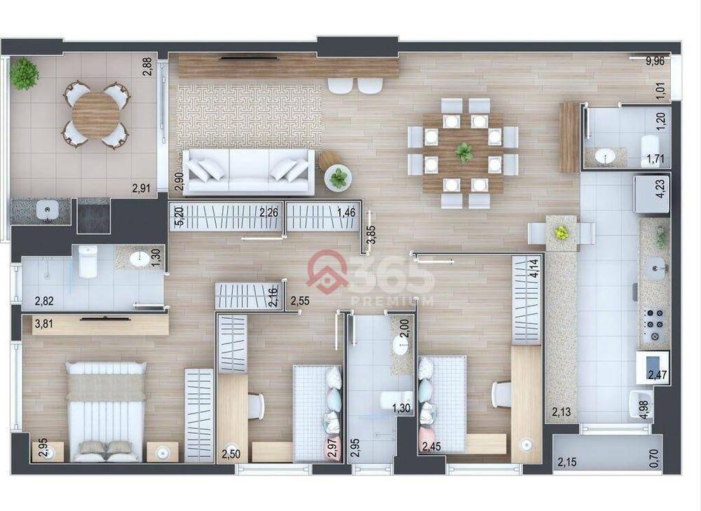 Apartamento, 2 quartos, 81 m² - Foto 7