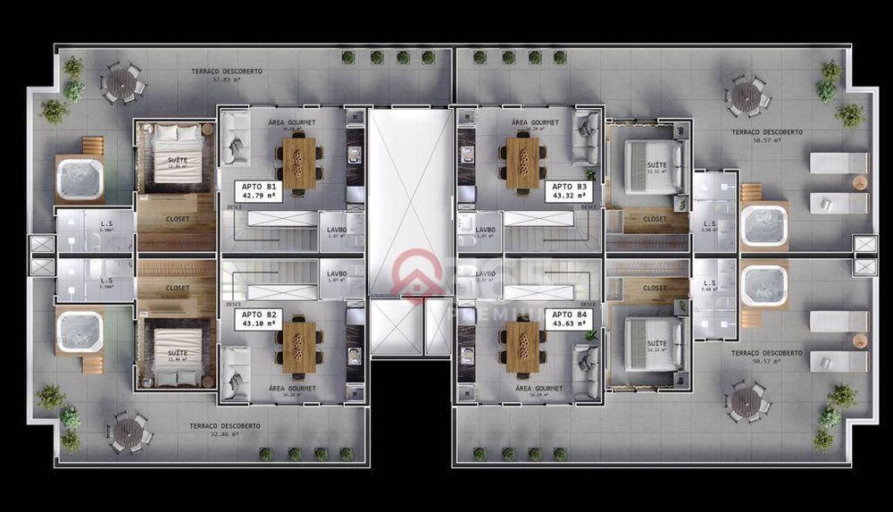 Apartamento, 2 quartos, 78 m² - Foto 20