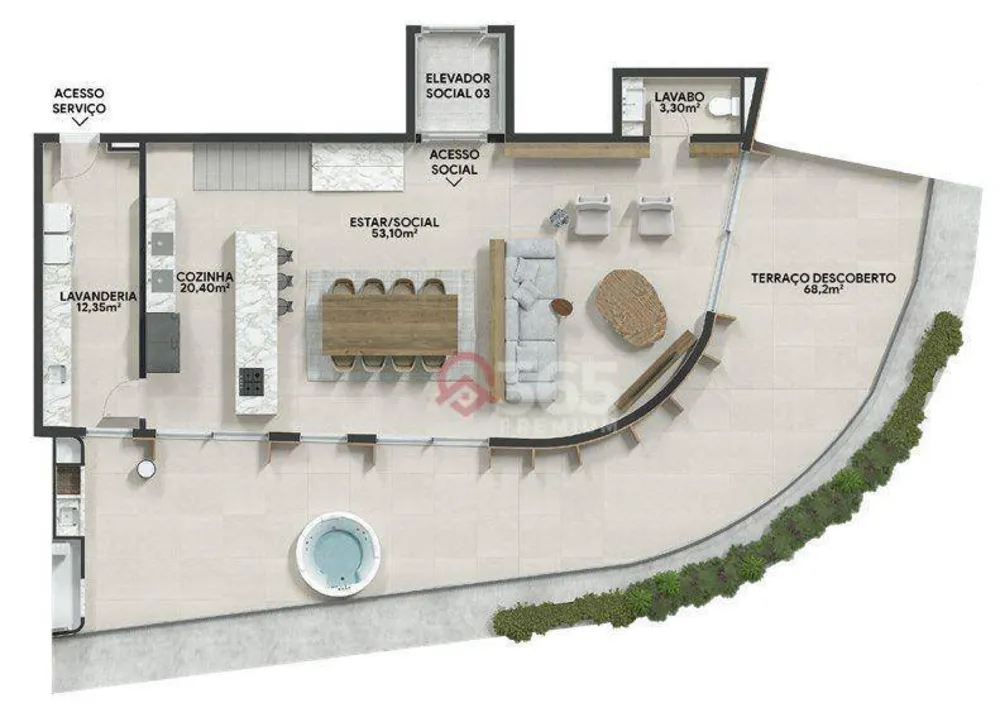 Apartamento, 3 quartos, 189 m² - Foto 4