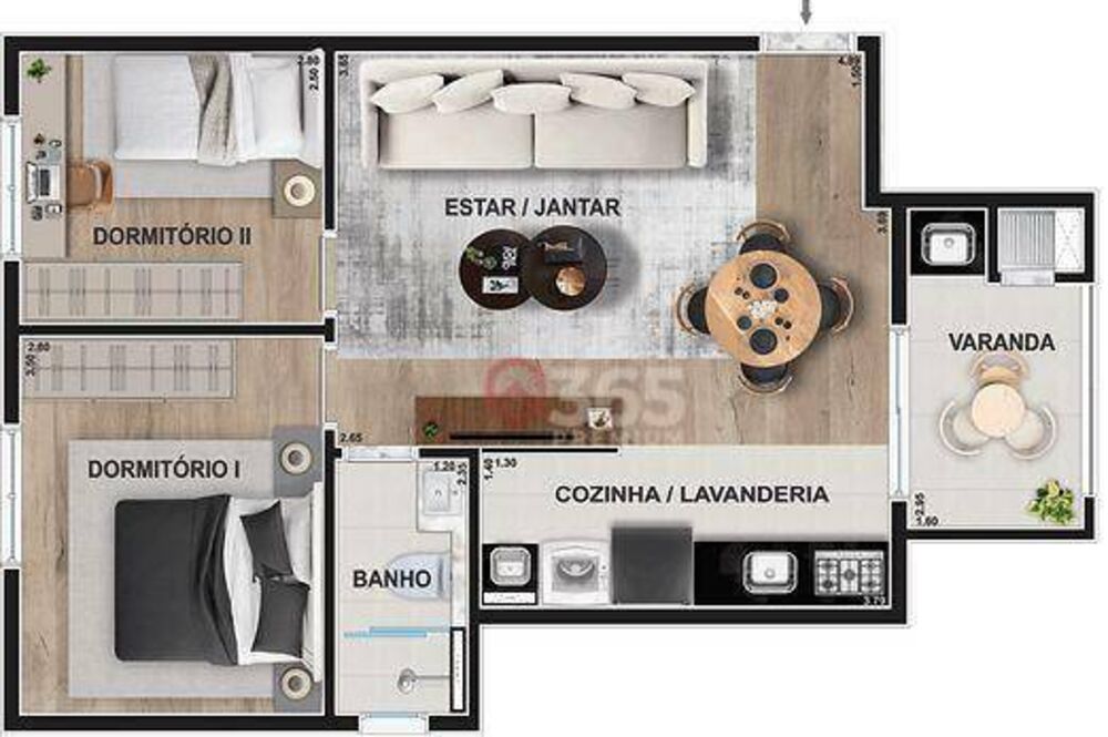 Apartamento, 2 quartos, 97 m² - Foto 4