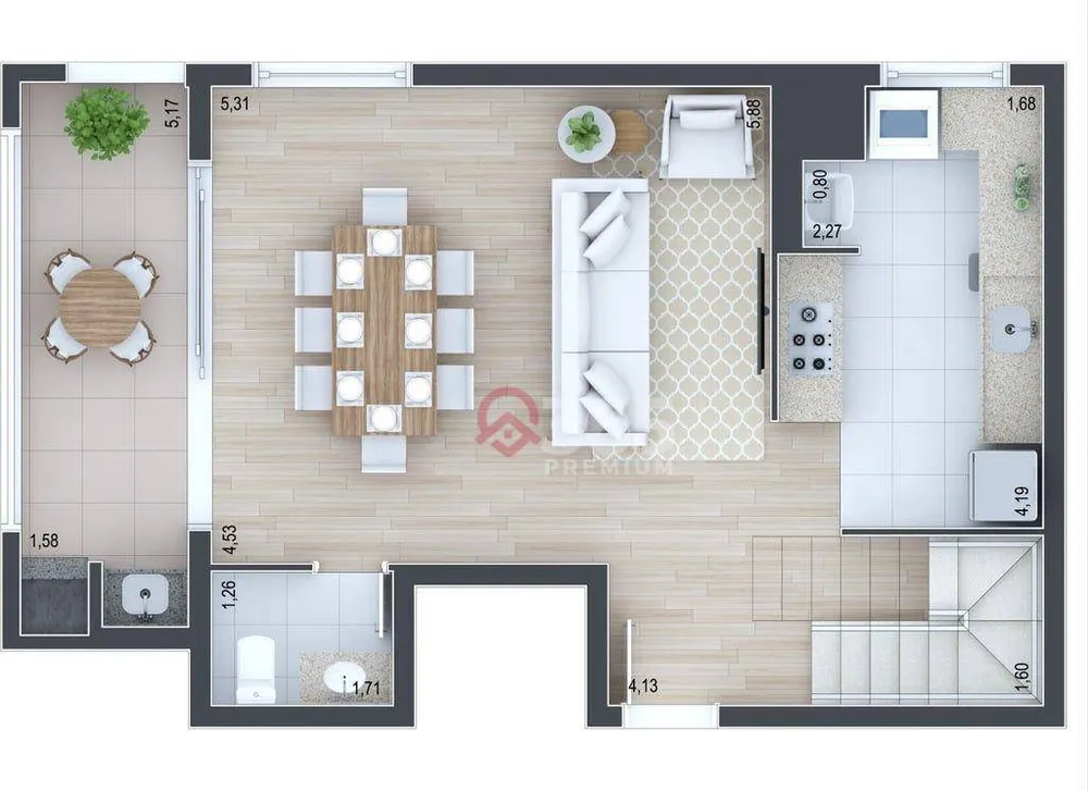 Apartamento, 2 quartos, 79 m² - Foto 28