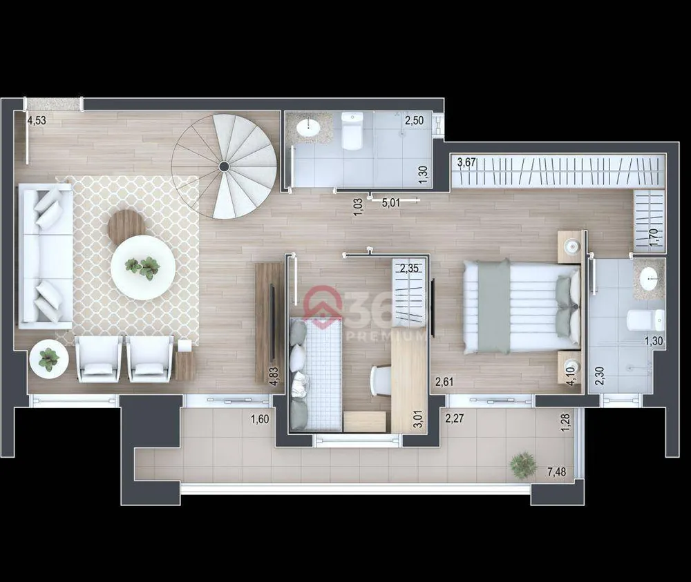 Cobertura, 2 quartos, 93 m² - Foto 14