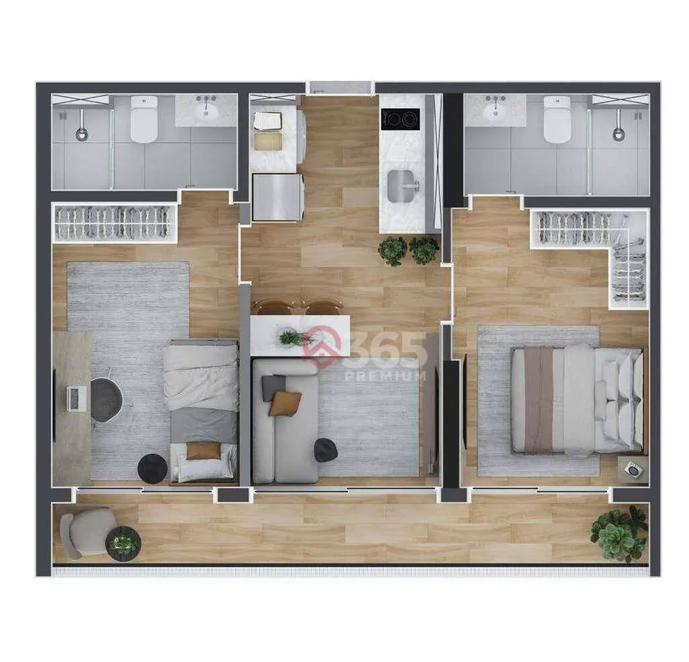Apartamento, 2 quartos, 50 m² - Foto 6