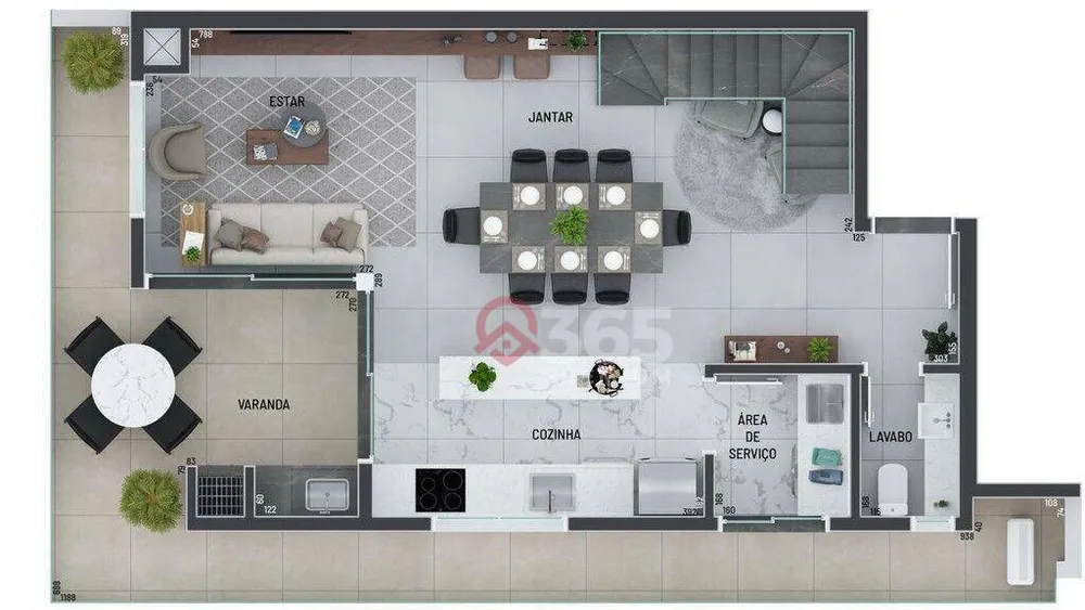 Cobertura, 3 quartos, 145 m² - Foto 12