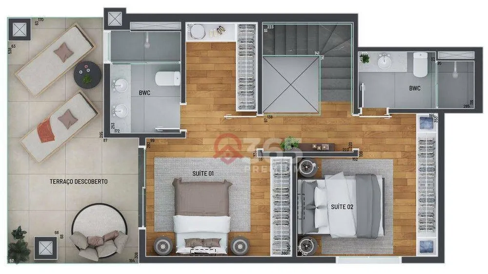 Cobertura, 3 quartos, 145 m² - Foto 10