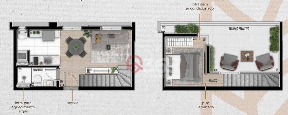 Apartamento, 2 quartos, 51 m² - Foto 15