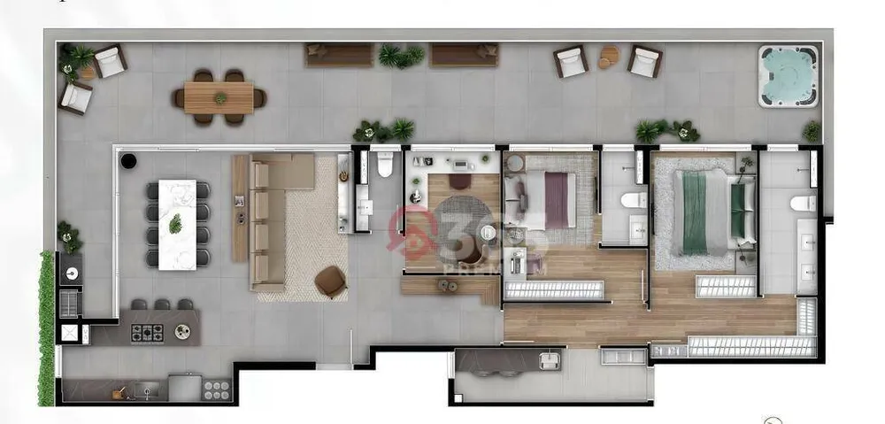 Apartamento, 3 quartos, 151 m² - Foto 8