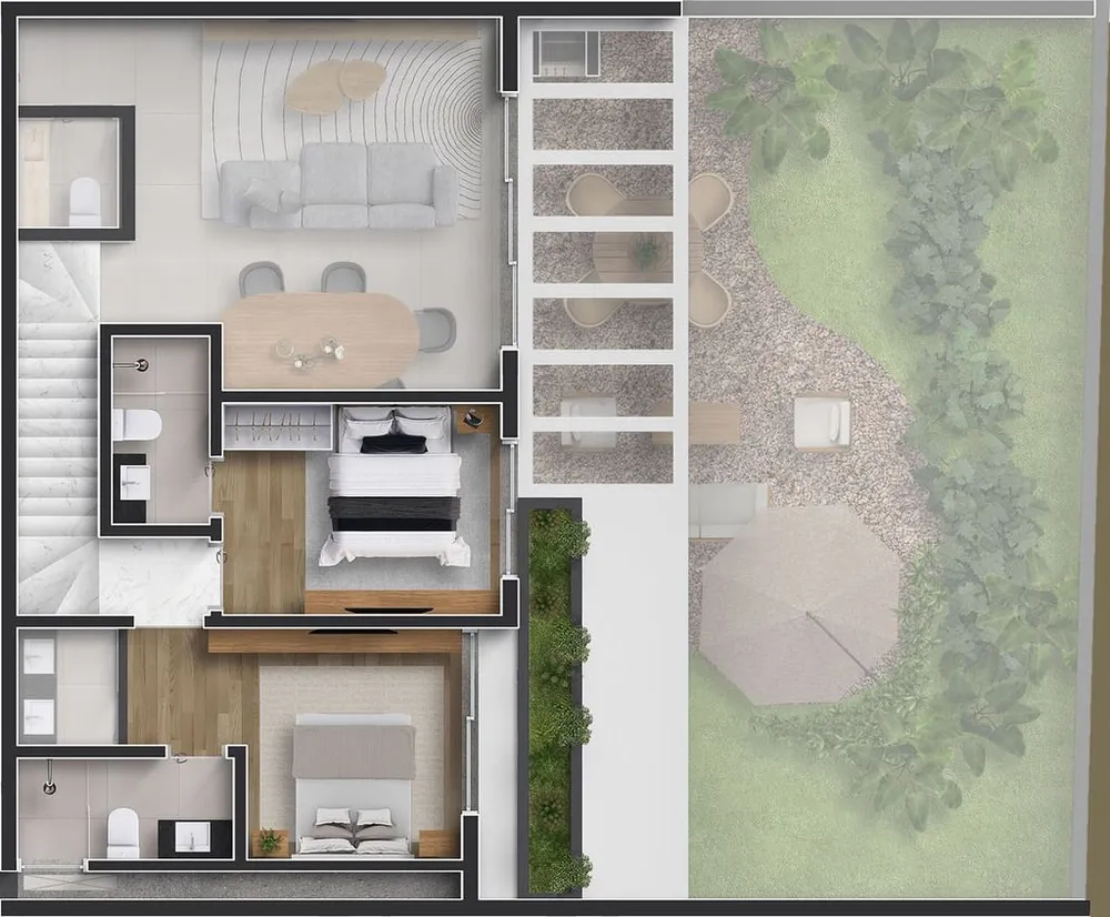 Cobertura, 3 quartos, 114 m² - Foto 12