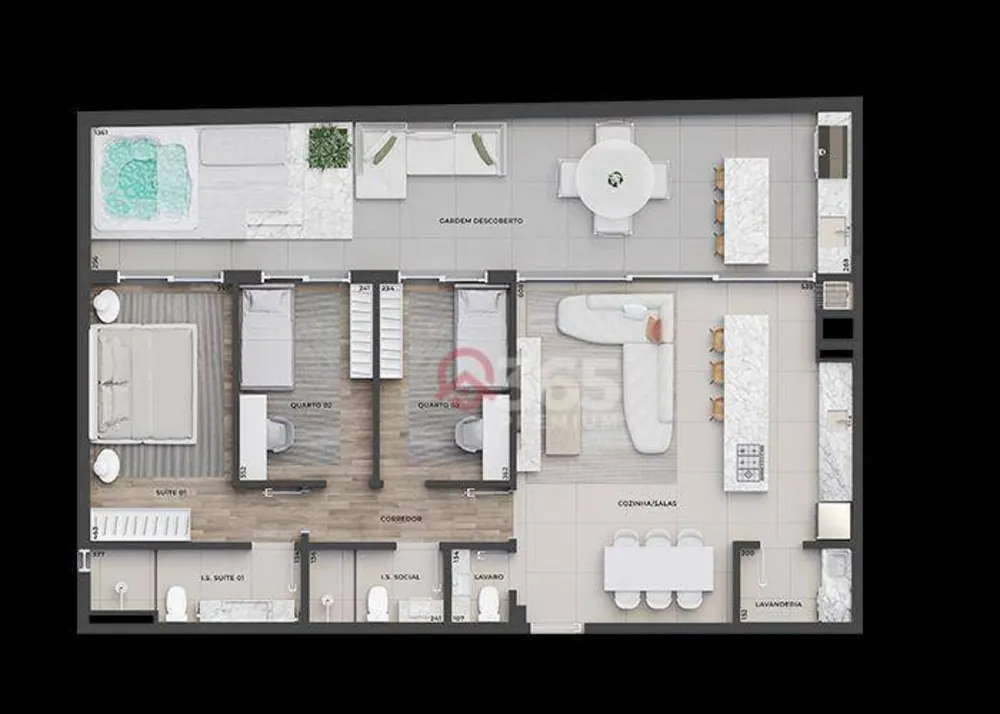 Apartamento, 3 quartos, 168 m² - Foto 13