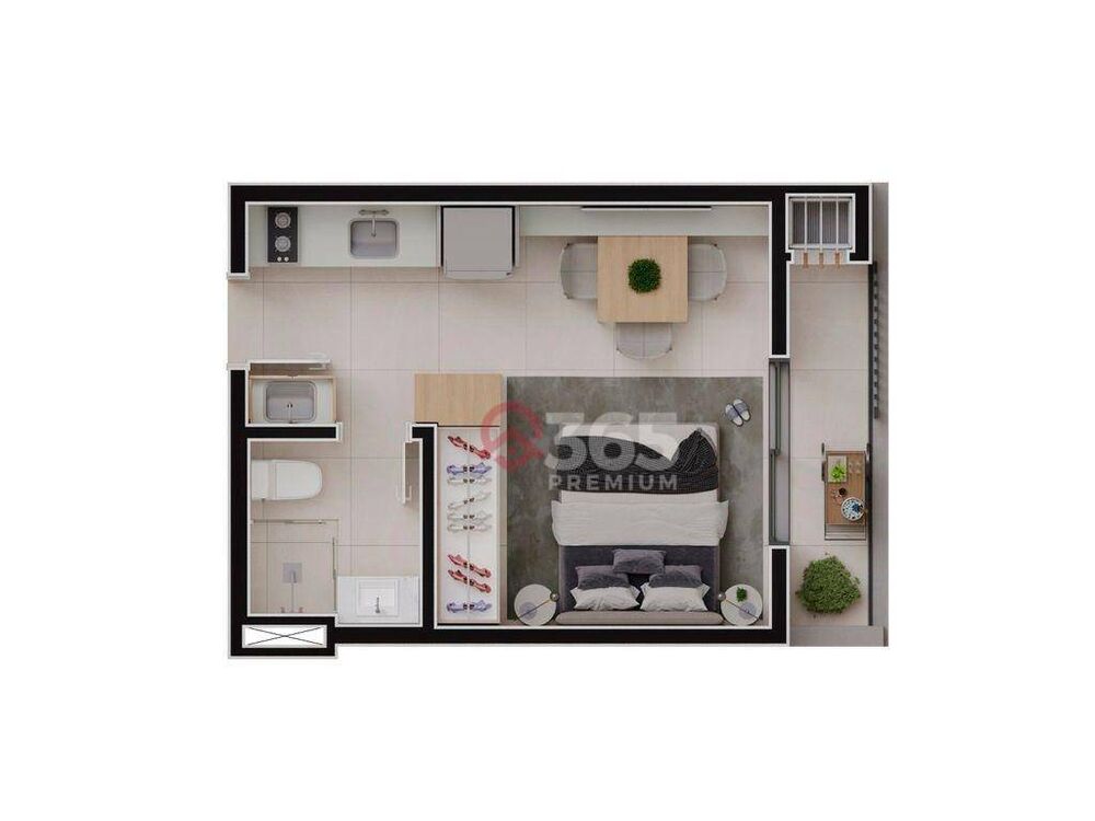 Apartamento, 2 quartos, 55 m² - Foto 2