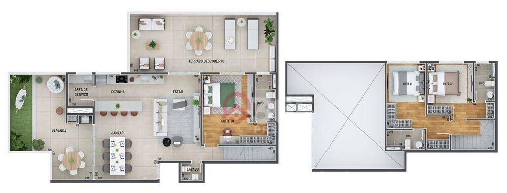 Cobertura à venda com 2 quartos, 133m² - Foto 17