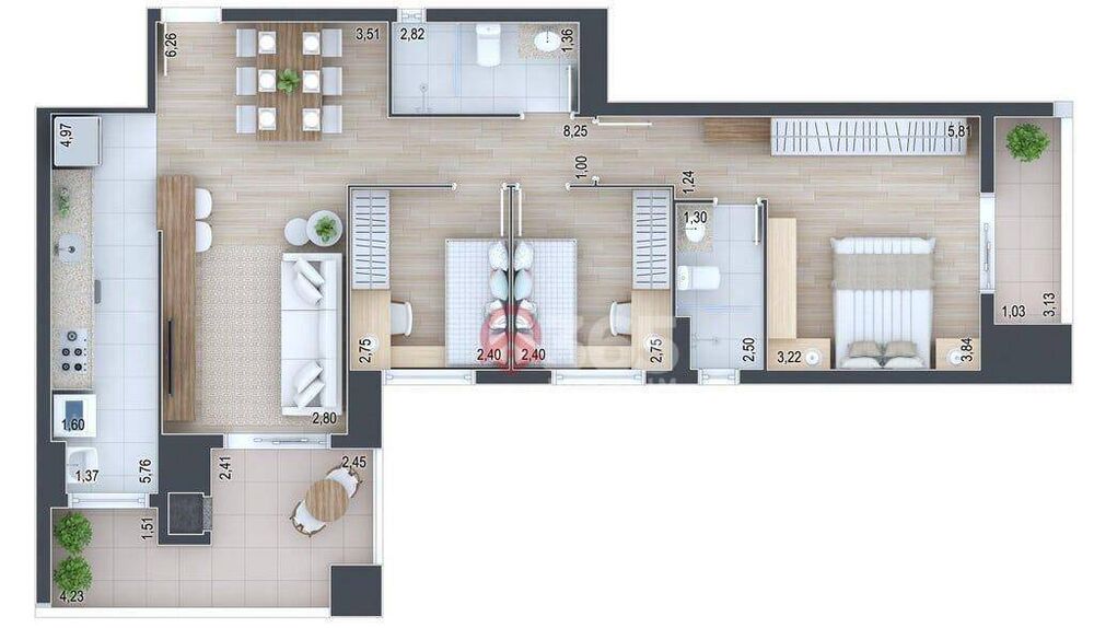 Apartamento à venda com 3 quartos, 91m² - Foto 10
