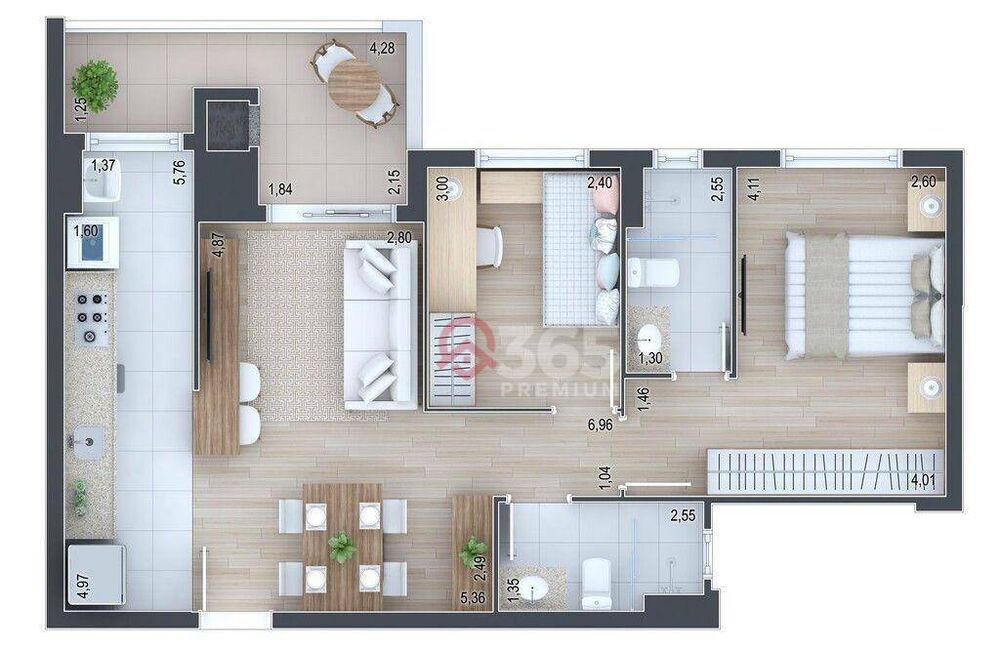 Apartamento à venda com 3 quartos, 91m² - Foto 14