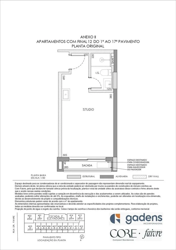 Kitnet-Studio, 18 m² - Foto 11