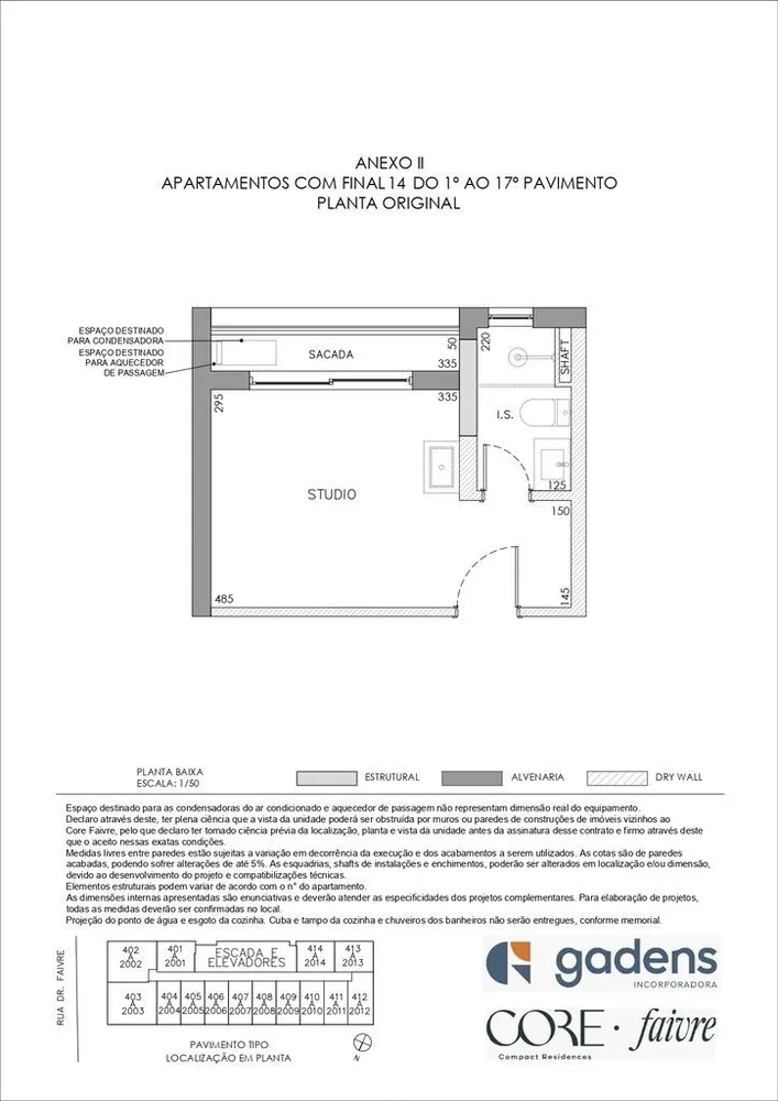 Kitnet-Studio, 18 m² - Foto 12