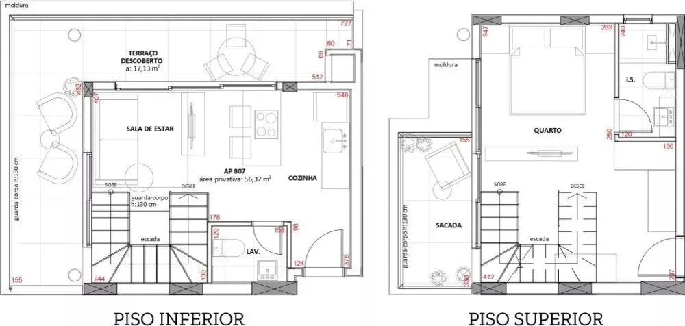 Cobertura, 1 quarto, 83 m² - Foto 7