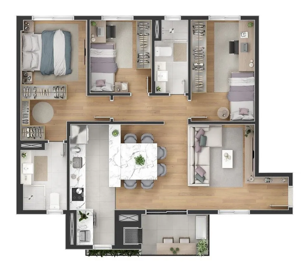 Apartamento, 2 quartos, 67 m² - Foto 32