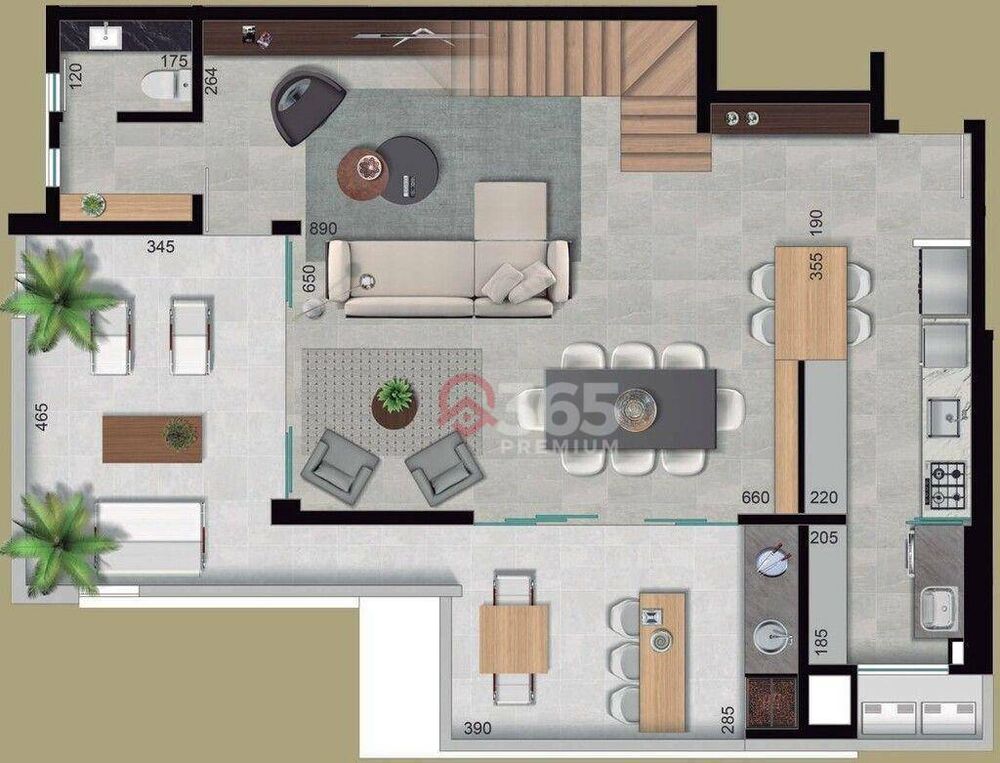 Cobertura, 3 quartos, 155 m² - Foto 6