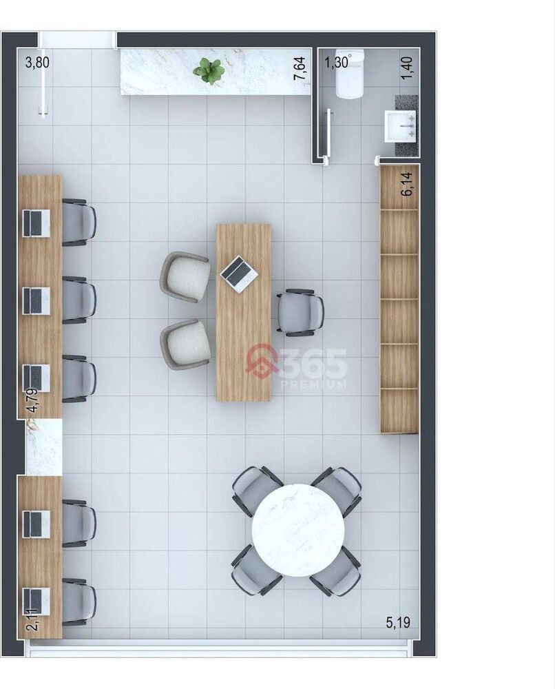 Sala-Conjunto, 64 m² - Foto 18