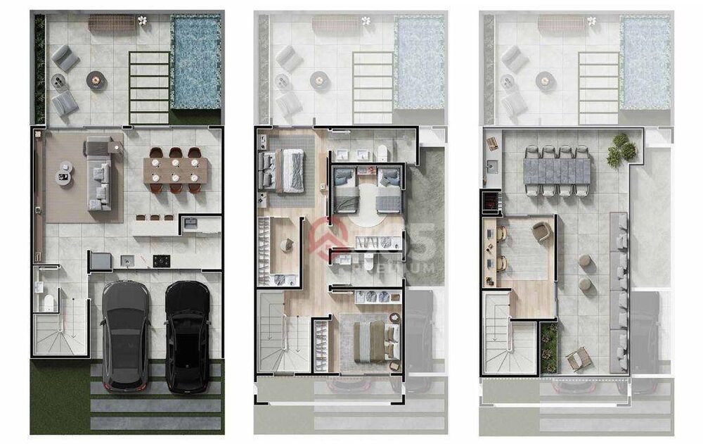 Casa de Condomínio, 3 quartos - Foto 9