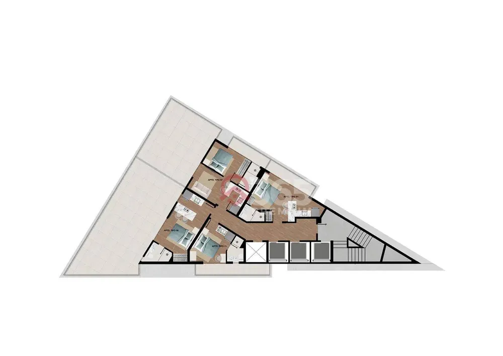 Apartamento, 1 quarto, 22 m² - Foto 14
