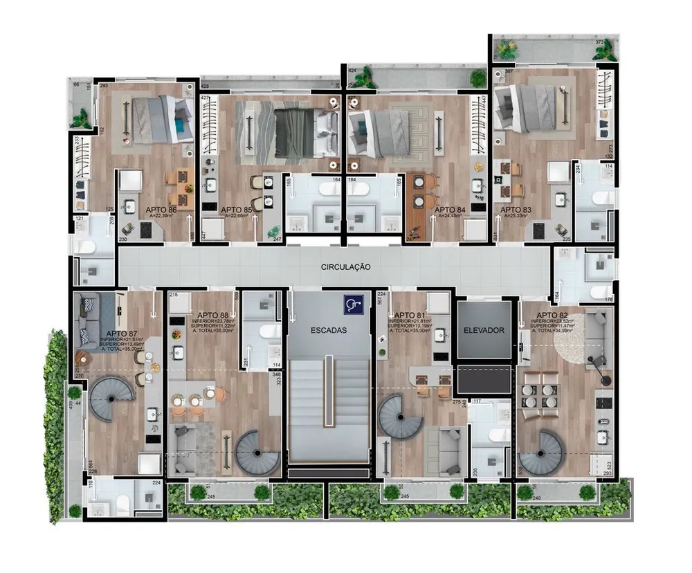 Kitnet-Studio, 22 m² - Foto 3